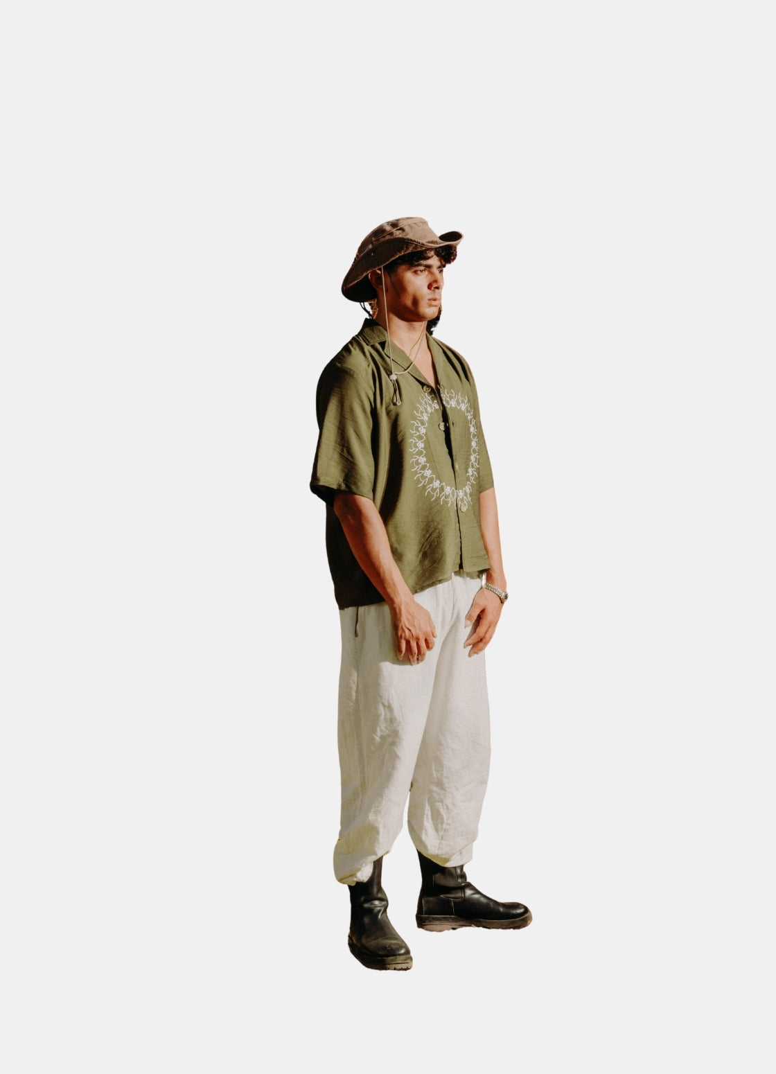 Scarabs Loob Linen Shirt