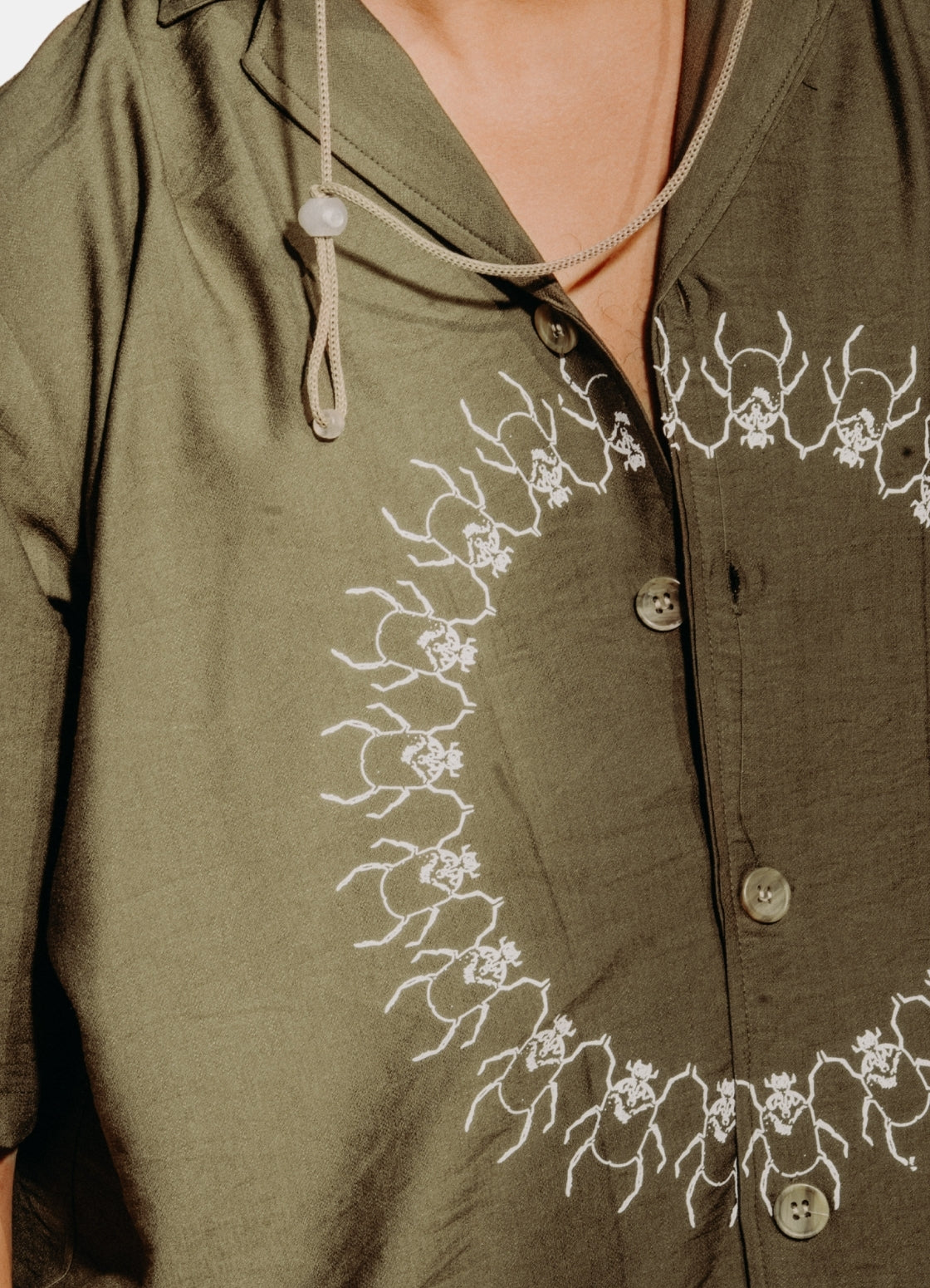 Scarabs Loob Linen Shirt