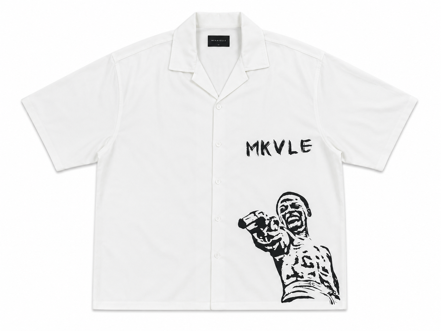 “No Mercy” Button-Up