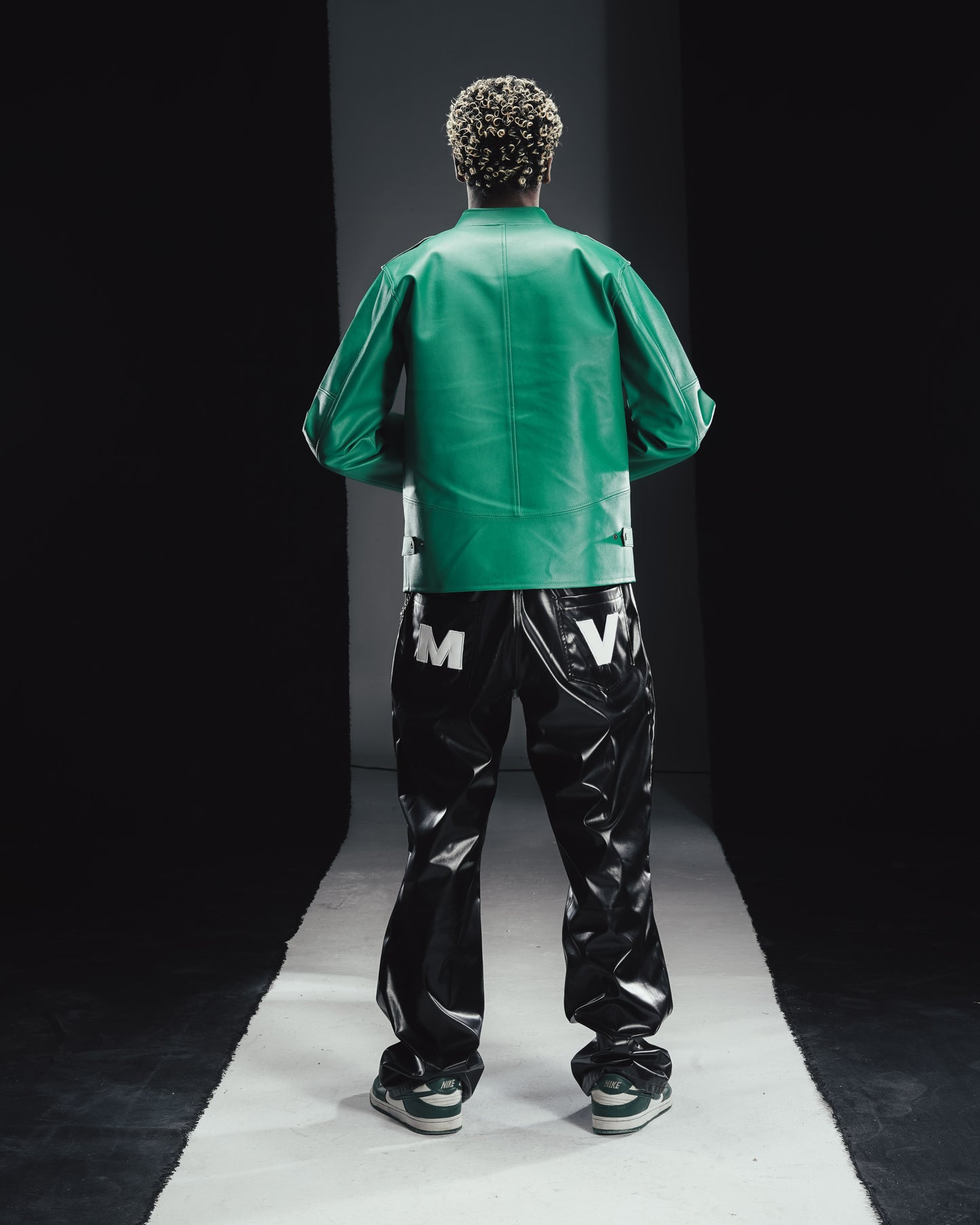 Emerald Leather Jacket