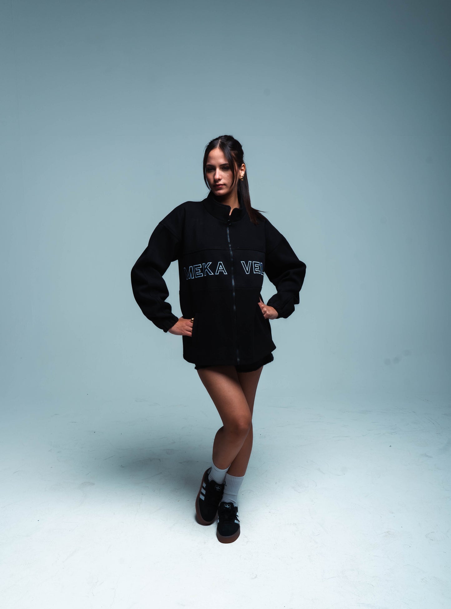 Black Mekavelle Windbreaker