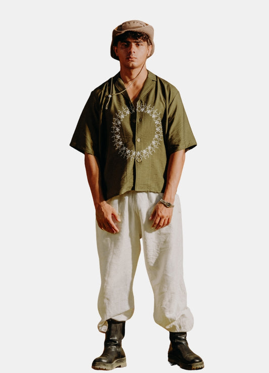 Scarabs Loob Linen Shirt