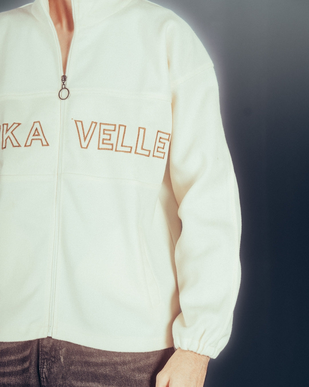 CREAM MEKAVELLE WINDBREAKER