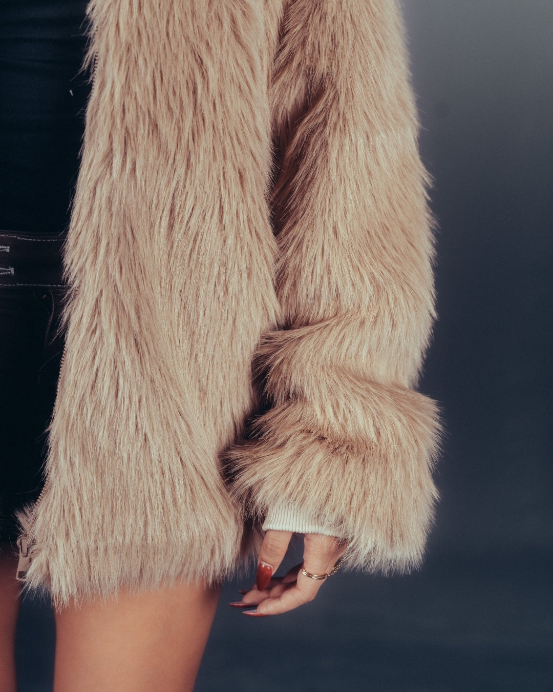 GOLDEN CORE FUR JACKET